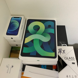 iPhone X、XRの保護フィルム、XSカバー、箱色々