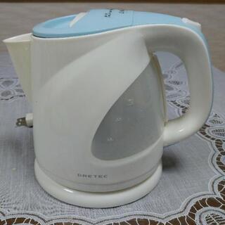 【美品】電気ケトル「リーフ」１L・2016年製
