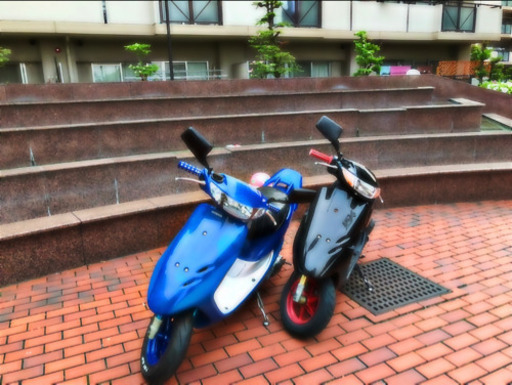 ZXAF35 青スケルトン