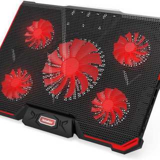 冷却ファン ノートパソコン冷却パッド 超静音 7段階角度調整 スタンド