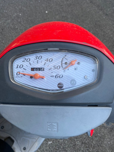 原付　スズキ　Let's5