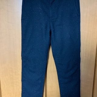 BEAMS ストレートパンツ ネイビー Sサイズ
