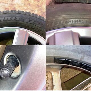 ノア ヴォクシー ハイグロス 純正ホイール付き スタッドレス４本セットの画像