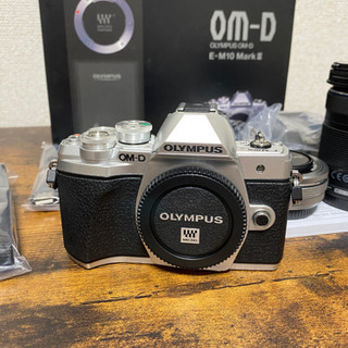 残り2日！！問い合わせ多数のため、なくなり次第取り消します！OLYMPUS OM-D E-M10 MarkIII EZダブルズームキットの画像