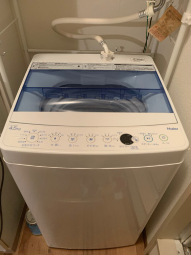 Haier 全自動洗濯機 JW-C45CK(引き渡し予定)