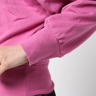 新品未使用　WEGO　ビッグシルエットワッペンスウェット　ピンクの画像