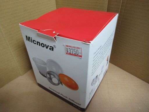 美品　Micnova MQ-JA [バウンサー] DIFFUSER ディフューザー 被写体を自然に撮影 ストロボ・フラッシュ用アクセサリ