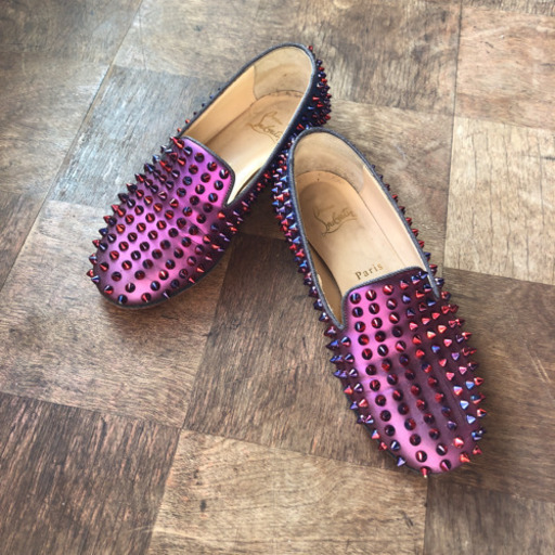 ルブタン　フラットシューズ