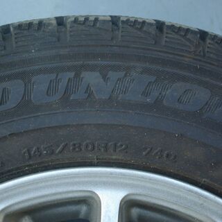 ダンロップ　スタッドレスタイヤ　（軽自動車）・チェインの画像