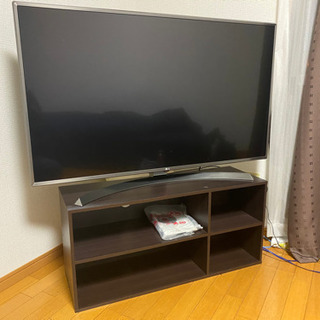 値下げ交渉あり] LG49型テレビ テレビ台付