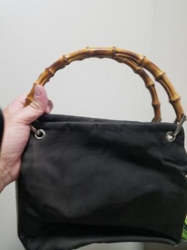 値下げしました！　GUCCI グッチ　ナイロンハンドバック