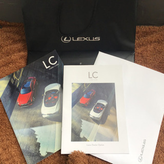 レクサスLC 本 カタログ バッグセット 非売品
