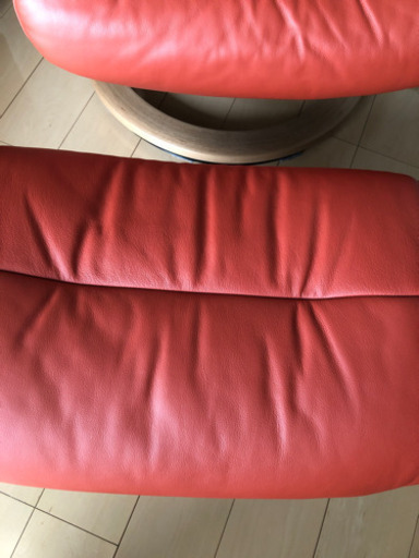 美品　エコーネス　ストレスレスチェア　レノカラー（Lサイズ）