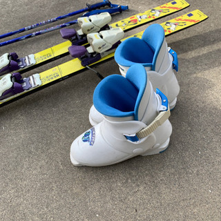 スキーセット　ミッキー、ディズニーの板　激レアの画像