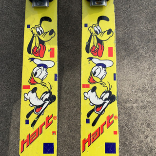 スキーセット　ミッキー、ディズニーの板　激レアの画像