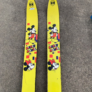 スキーセット　ミッキー、ディズニーの板　激レアの画像