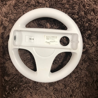 Wii　Wii Uマリオカート　ハンドル　リモコンの画像