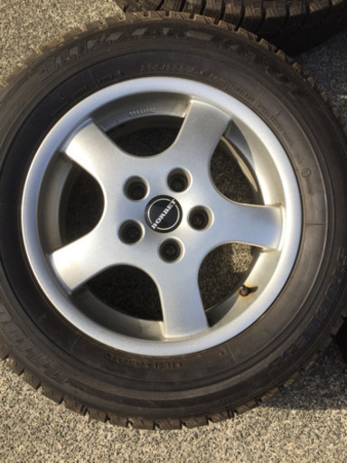 サーブ  BORBET  6.5J  PCD110  スタッドレス 205/65R15
