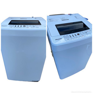 2018年製 ハイセンス 4．5kg全自動洗濯機 エディオンオリジナル