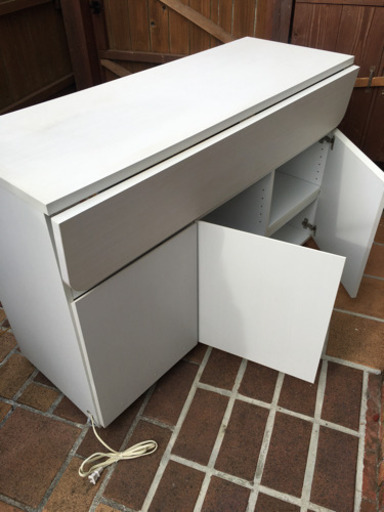 カウンターテーブル　white