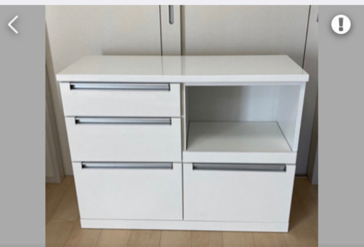 キッチンカウンター　レンジ台　食器棚