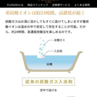 プロージョン　重炭酸タブレットの画像