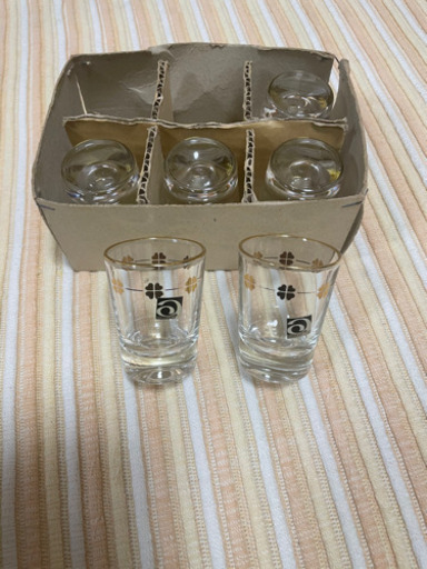 昭和レトロ　アデリアグラス