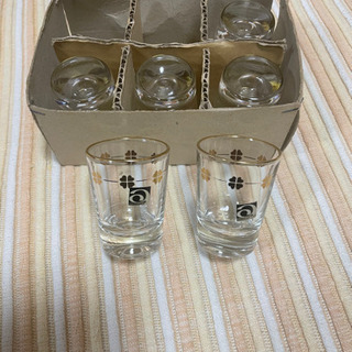 昭和レトロ　アデリアグラス