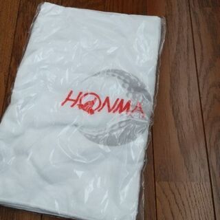 新品ＨＯＮＭＡのゴルフキャップ。笠りつ子さん直筆サイン入りの画像