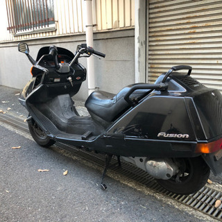 取引中！フュージョンX?実働 自賠責残り1年半整備ベース車 MT車であれば交換も考えてますの画像