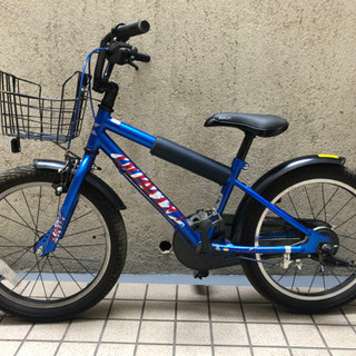 あさひ　子供用自転車　18インチ　ブルー