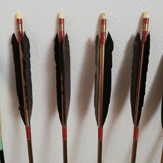 弓道　矢　矢筒の画像