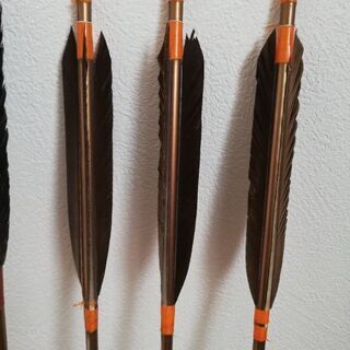 弓道　矢　矢筒の画像
