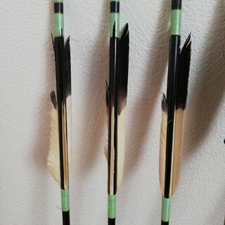 弓道　矢　矢筒の画像