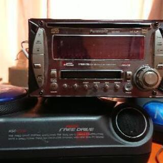 ＣＤラジカセとスピーカーセット