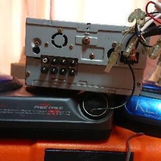 ＣＤラジカセとスピーカーセットの画像