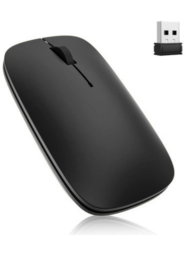 【新品未開封】ワイヤレスマウス 静音 充電式 超薄型