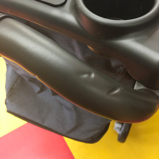 カトージ ベビーカー 二人でゴーDX（デニム）レインカバー付 未使用(ですがハンドル部分少々傷あり)