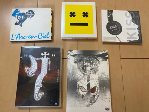 L'Arc-en-Ciel CD.DVD5点セット