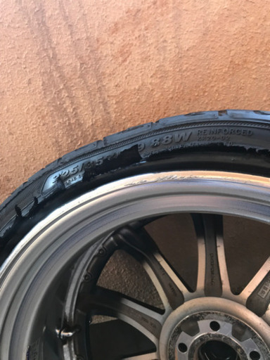 ワークシュバート19インチホイール　決まりました