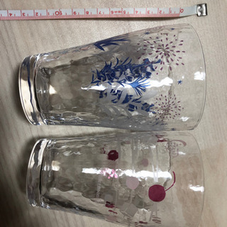 お話中】アフタヌーンティー　中古　ペアグラスの画像