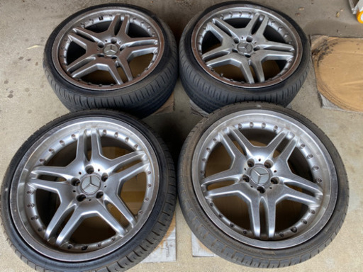 メルセデスベンツ　アルミホイールタイヤセット　19インチ