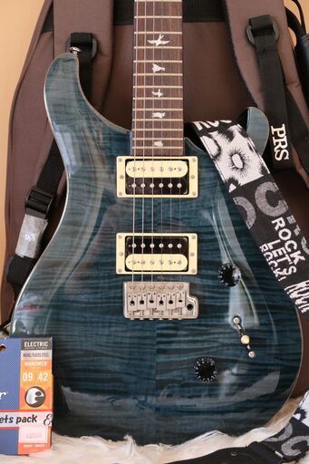 【ほぼ未使用】PRS SE custom24 Whale Blue