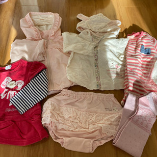 子ども服　女の子　80センチ　まとめ売り　春物