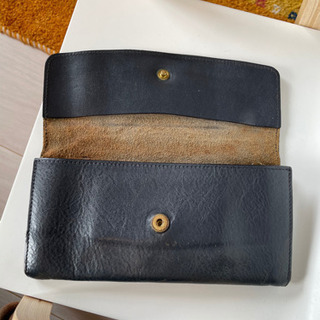 イルビゾンテ　長財布　ネイビーの画像