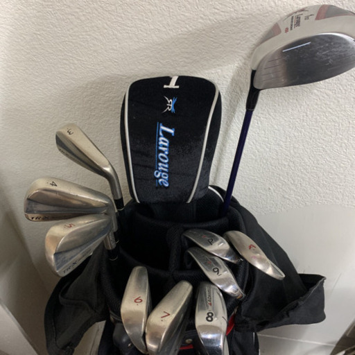 Fitwayゴルフバック　ゴルフクラブセット　ゴルフボール50個付　中古品　早い者勝ち！取りに来れる方限定！！