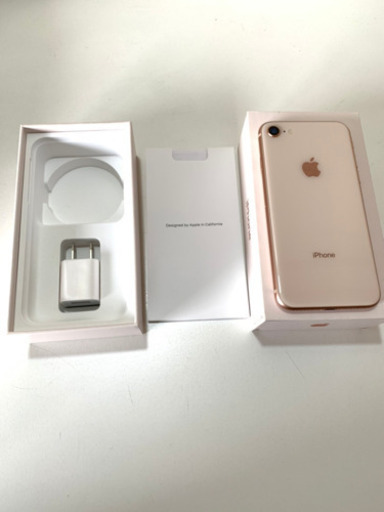 iPhone8 64G SIMフリーSIMロック解除　ゴールド