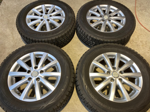 即日完売しました。本日交換できます。215/65R16 スタッドレスタイヤ　アルミホイール　アルファード　ヴェルファイアなど