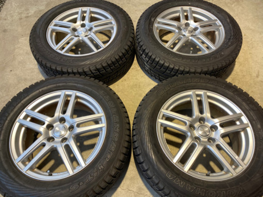 本日交換できます。225/65R17 スタッドレスタイヤ　アルミホイール　ハリアー　CX-5 など