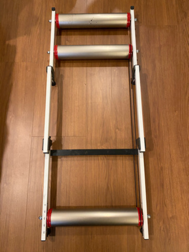 ミノウラ(MINOURA) 3本ローラー モッズローラー 折りたたみ式 乗降用ステップ付き+ローラー台マット